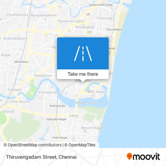 Thiruvengadam Street map