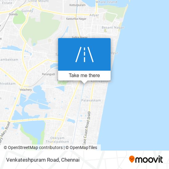 Venkateshpuram Road map