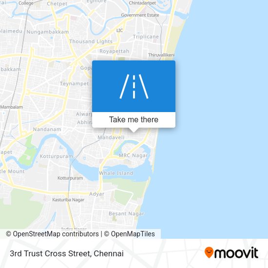 3rd Trust Cross Street map