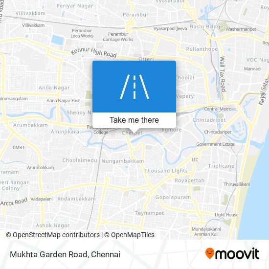 Mukhta Garden Road map