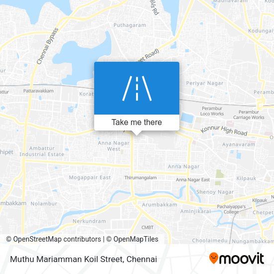 Muthu Mariamman Koil Street map