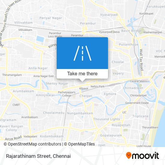 Rajarathinam Street map