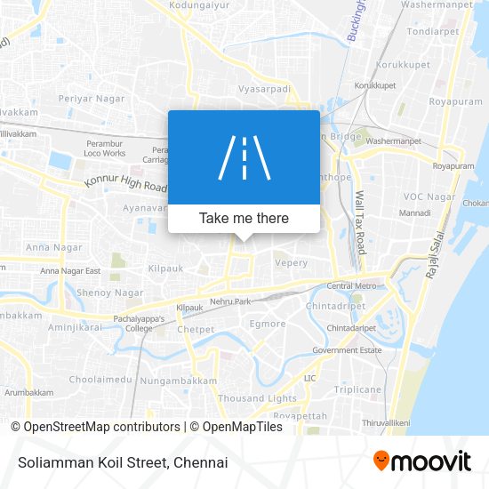 Soliamman Koil Street map