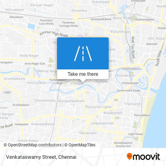 Venkataswamy Street map