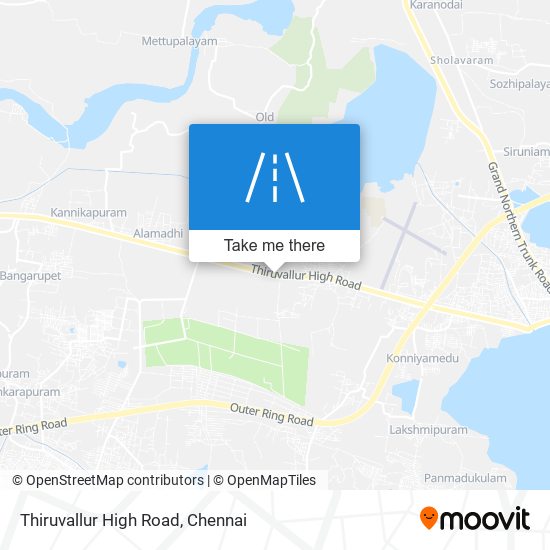 Thiruvallur High Road map