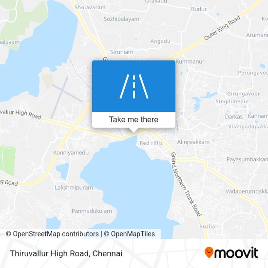 Thiruvallur High Road map