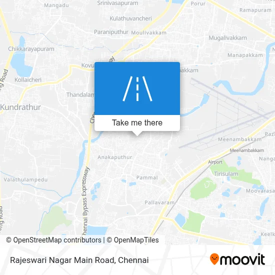 Rajeswari Nagar Main Road map