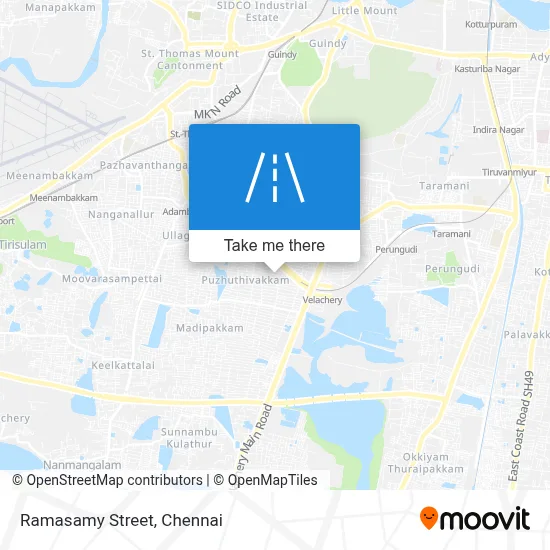 Ramasamy Street map