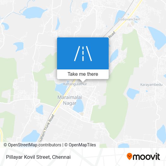 Pillayar Kovil Street map