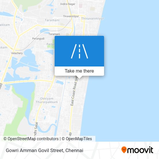 Gowri Amman Govil Street map