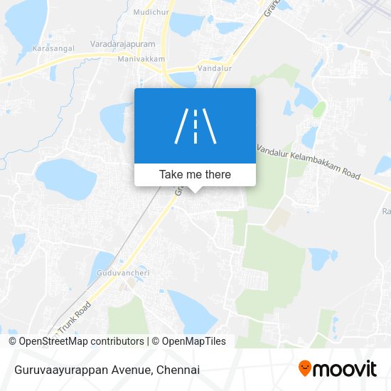 Guruvaayurappan Avenue map
