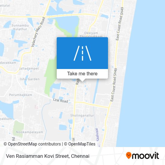 Ven Rasiamman Kovi Street map