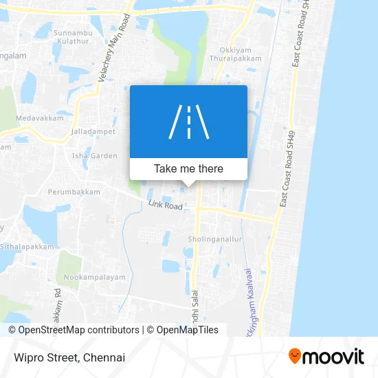 Wipro Street map