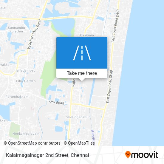 Kalaimagalnagar 2nd Street map