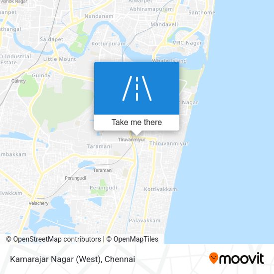 Kamarajar Nagar (West) map