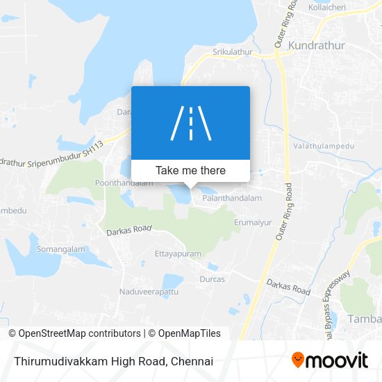 Thirumudivakkam High Road map