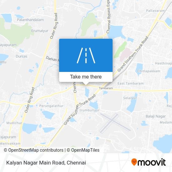 Kalyan Nagar Main Road map