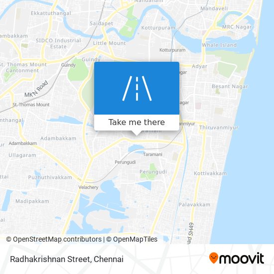 Radhakrishnan Street map