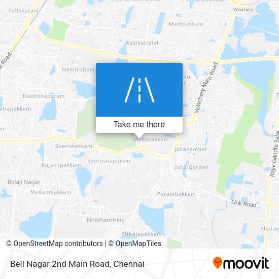 Bell Nagar 2nd Main Road map