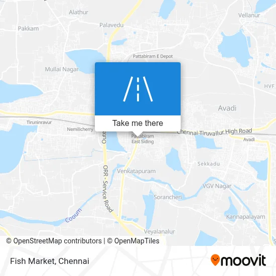 Fish Market map