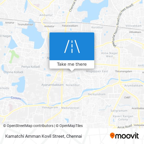 Kamatchi Amman Kovil Street map