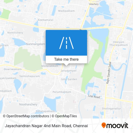 Jayachandran Nagar 4nd Main Road map