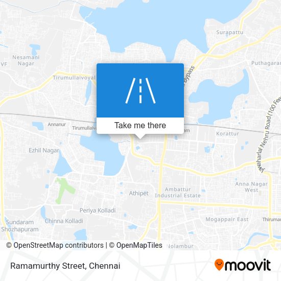 Ramamurthy Street map