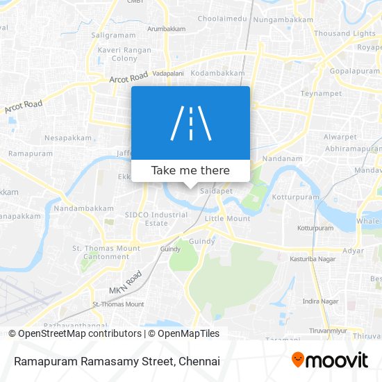 Ramapuram Ramasamy Street map