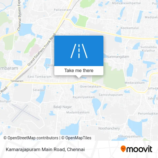 Kamarajapuram Main Road map
