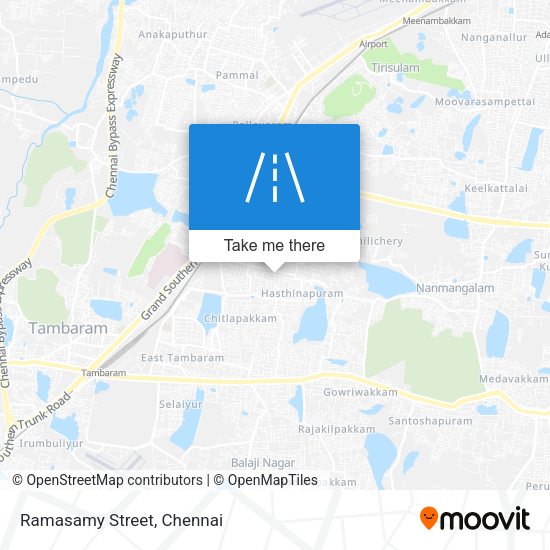 Ramasamy Street map