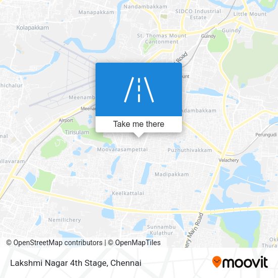 Lakshmi Nagar 4th Stage map