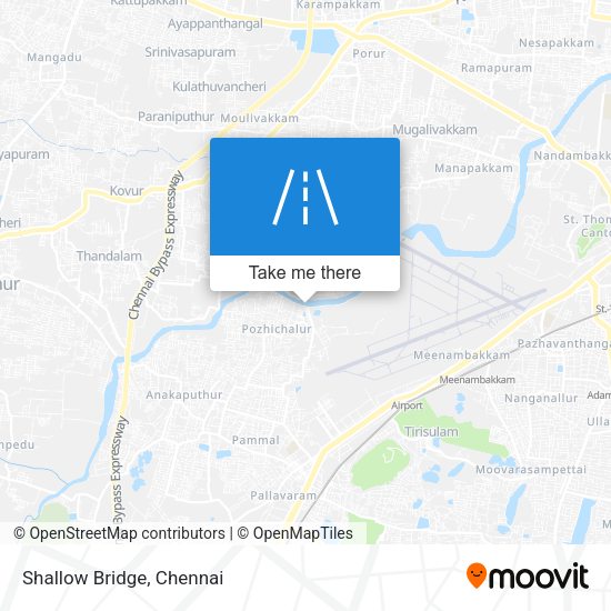 Shallow Bridge map