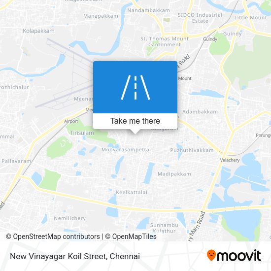 New Vinayagar Koil Street map