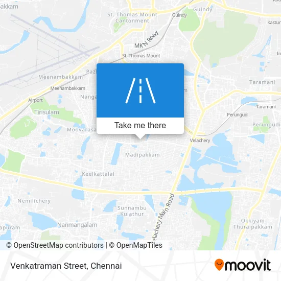 Venkatraman Street map
