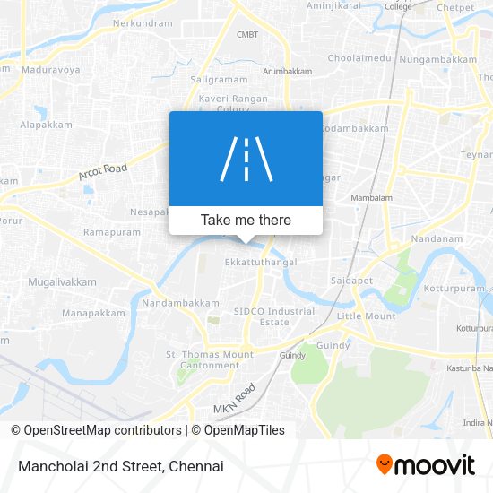 Mancholai 2nd Street map