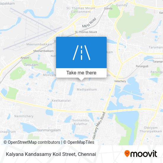 Kalyana Kandasamy Koil Street map