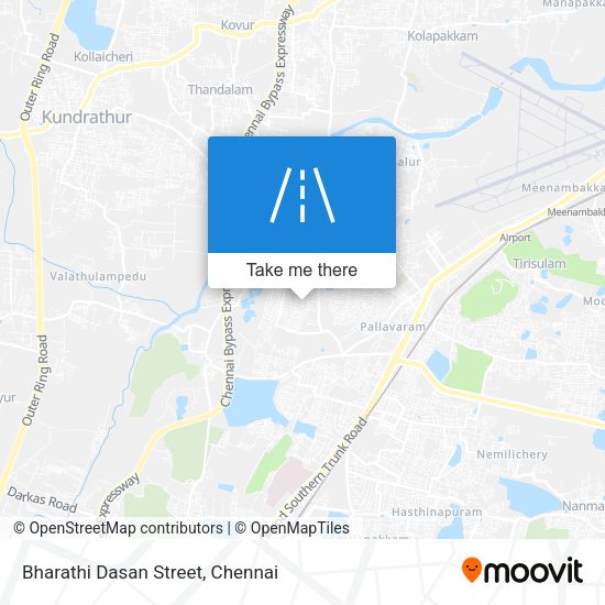 Bharathi Dasan Street map