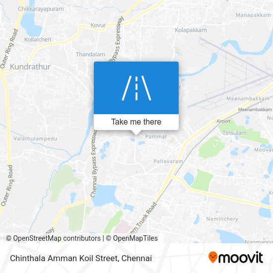 Chinthala Amman Koil Street map
