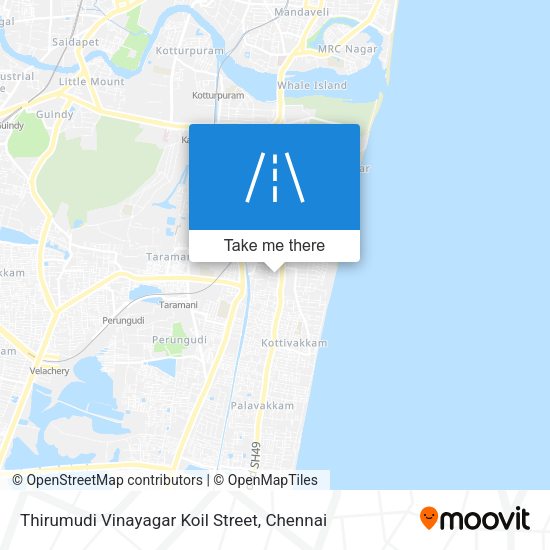 Thirumudi Vinayagar Koil Street map
