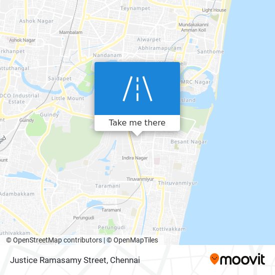 Justice Ramasamy Street map