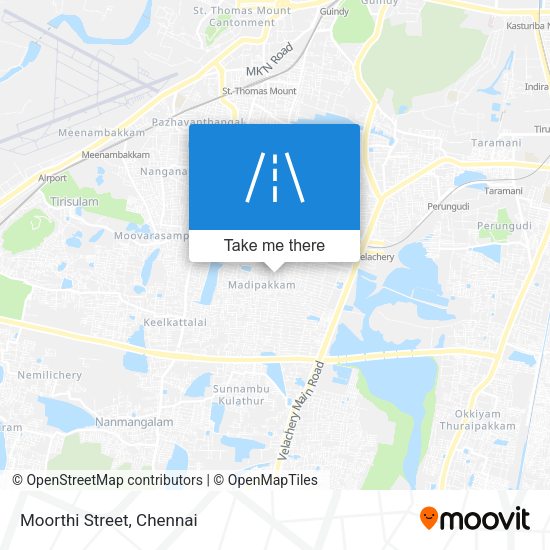 Moorthi Street map