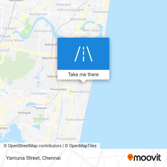 Yamuna Street map