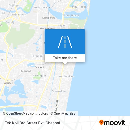 Tvk Koil 3rd Street Ext map