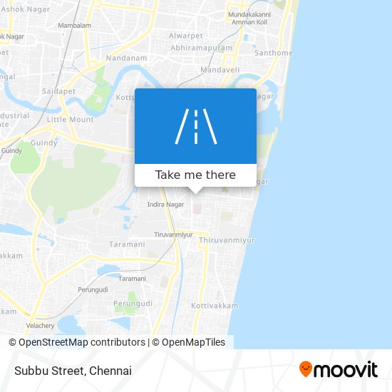 Subbu Street map