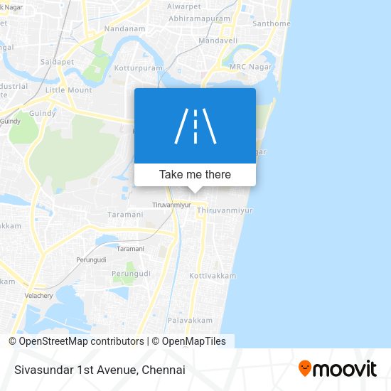 Sivasundar 1st Avenue map