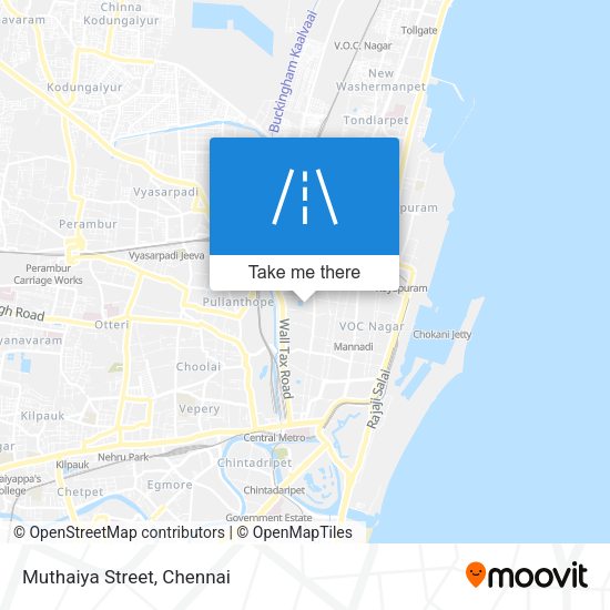 Muthaiya Street map