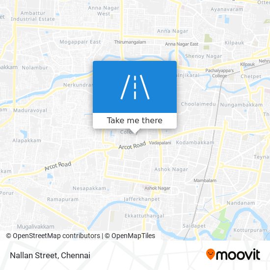 Nallan Street map