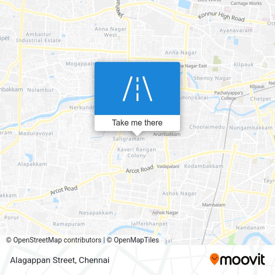 Alagappan Street map