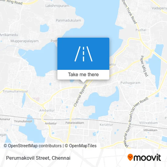 Perumakovil Street map