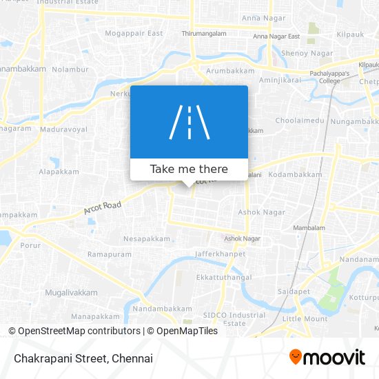 Chakrapani Street map